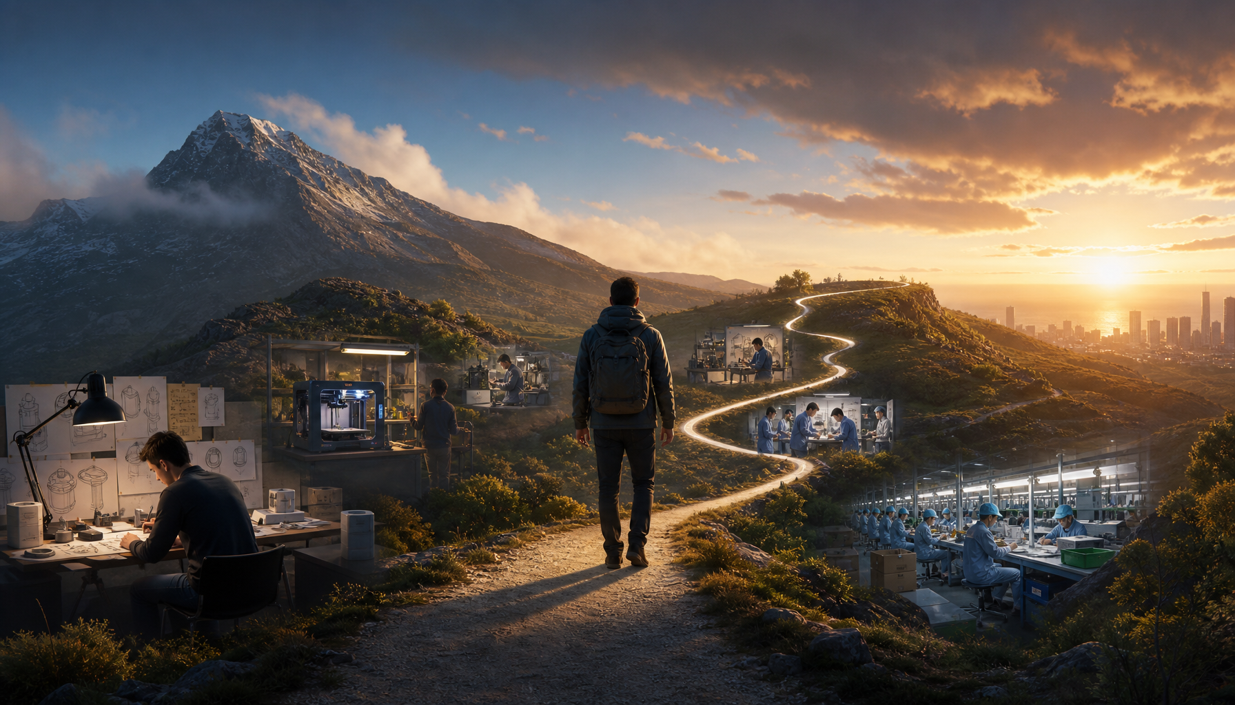 Hardware startup survival journey navigating challenges from design to mass production