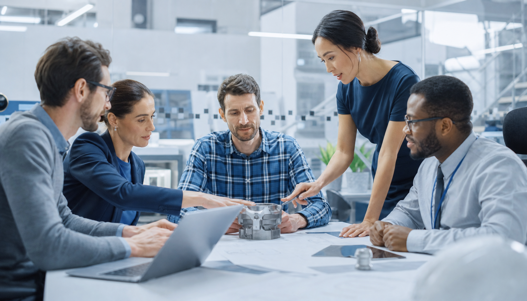 Cross-functional supply chain team coordination across engineering sourcing and quality