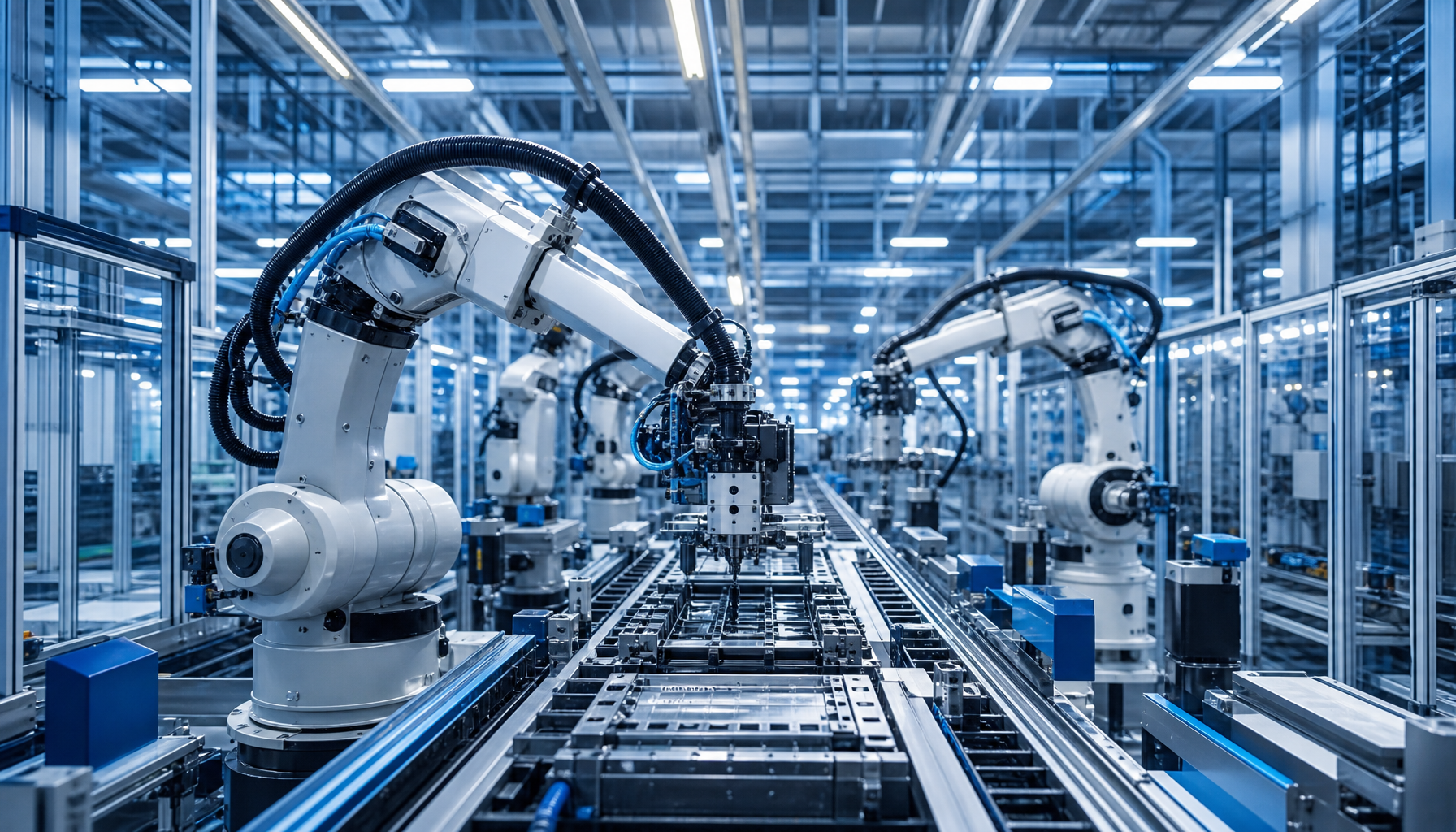 Advanced manufacturing robotics and automation in Chinese smart factory future of hardware