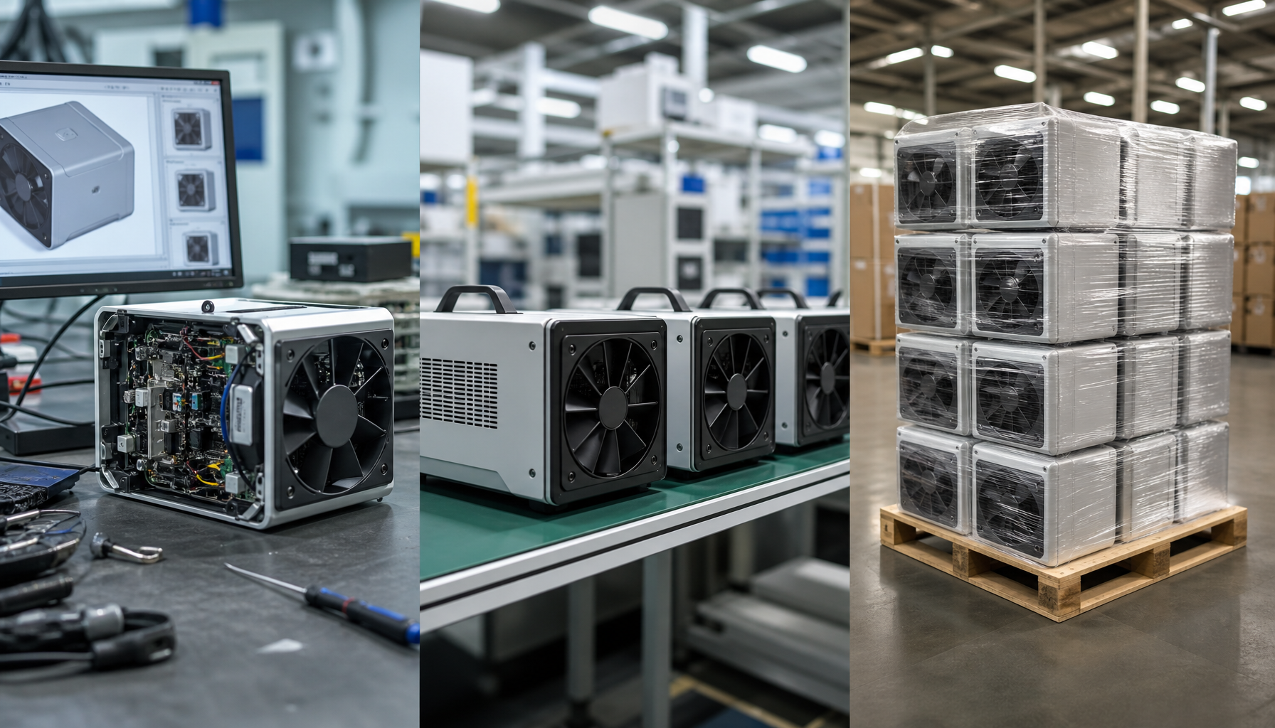 Hardware product journey from prototype to mass production