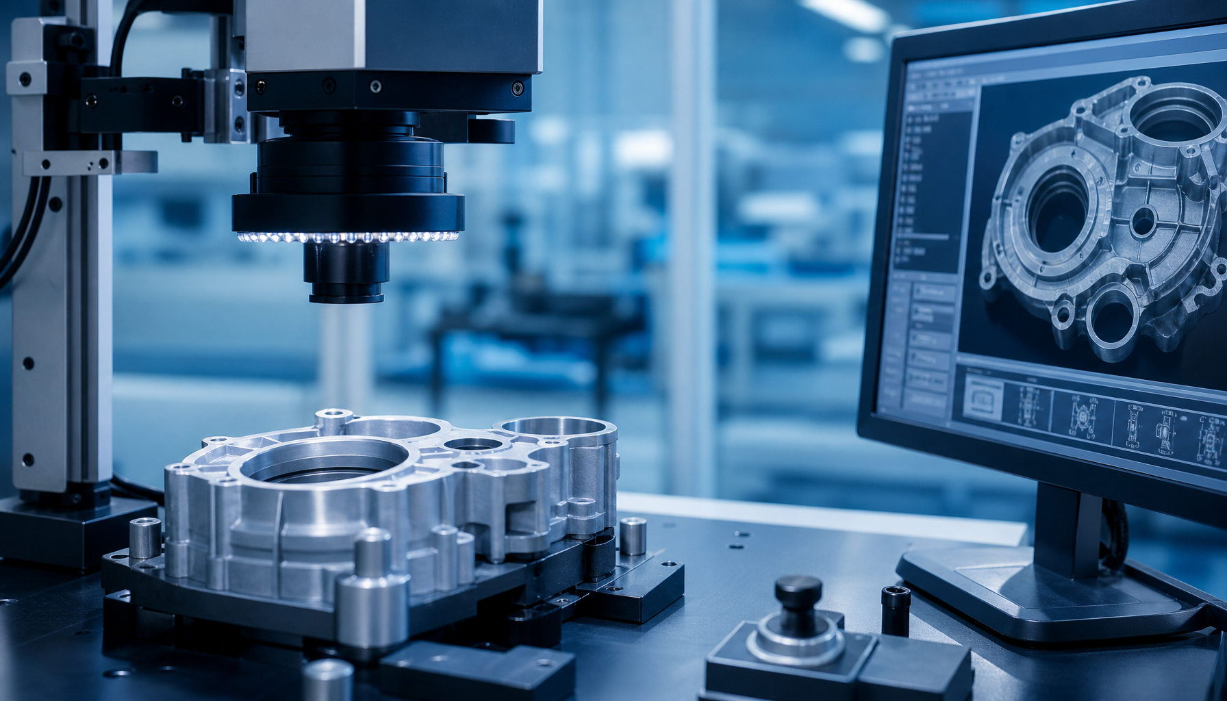 Quality control investment in manufacturing product inspection and testing equipment