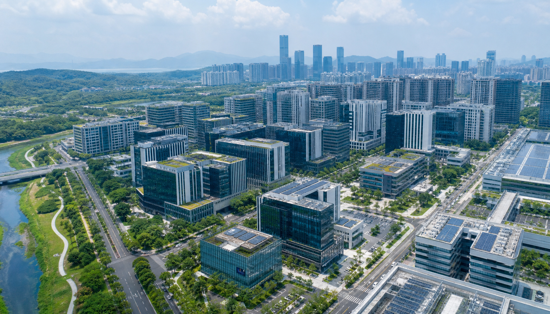 Shenzhen innovation district with embedded hardware startup manufacturing ecosystem