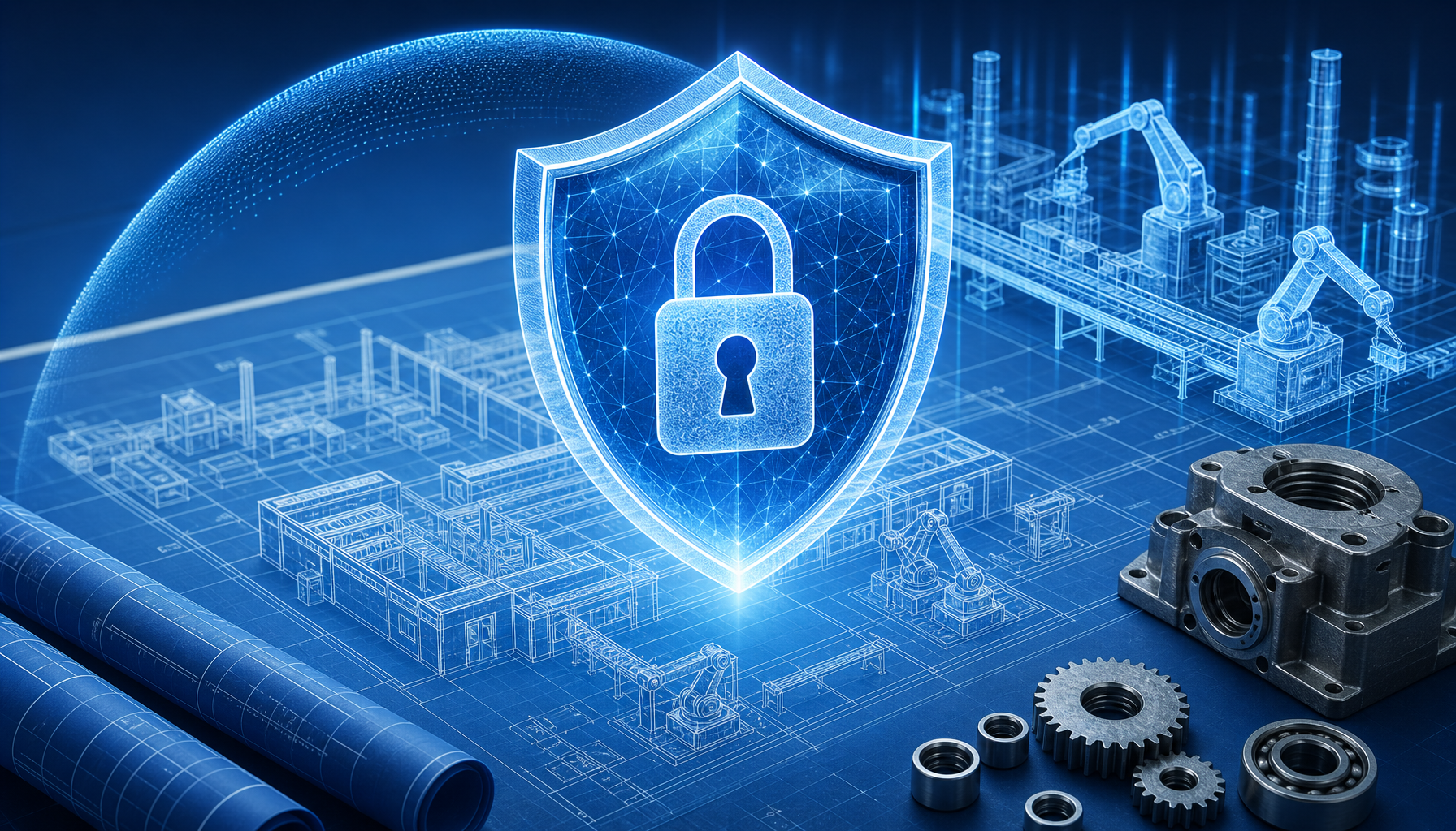 Intellectual property protection for hardware products secure digital shield