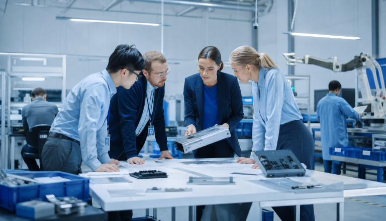 Professional hardware NPI manufacturing process photography