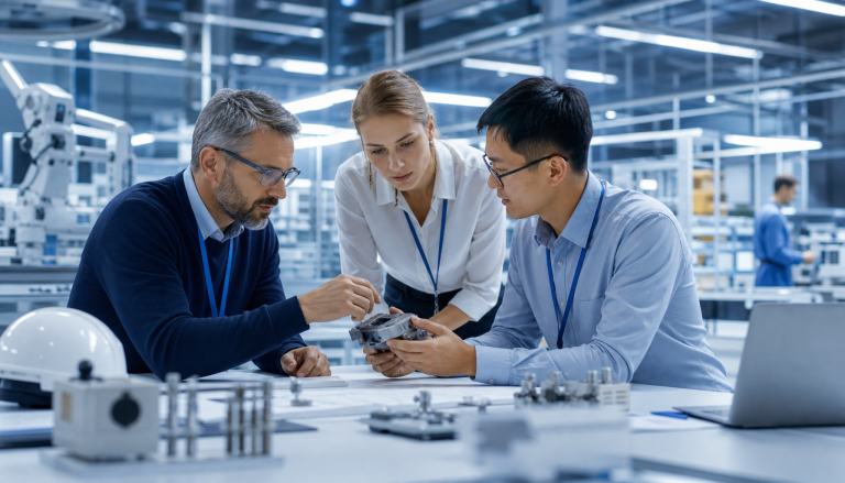 Professional hardware NPI manufacturing process photography